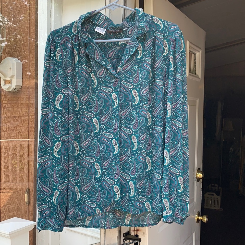 Paisley blouse